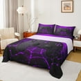thumbnail image 1 of Feelyou Futuristic Game Console Queen Sheet Sets, Purple Spider Web Gamepad Flat Sheet, Teens Kids Boys Girls Queen Fitted Sheet, Microfiber Bedroom Decor, 4-Piece, 1 of 7