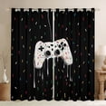 thumbnail image 1 of Feelyou Gamepad Boy Curtains Pack of 2 (42x84 Each), Video Gaming Curtains Blackout, 1 of 6