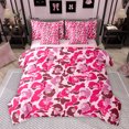 thumbnail image 1 of Feelyou Girly Pink Camo Twin Bedding Sets 7-Piece for Kids, Rustic Farmhouse Hunting Bedding Comforter Set, Fashion Camouflage Reversible Sheet Sets, Ultra Soft Bedroom Decor, 1 of 8