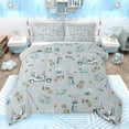 thumbnail image 1 of Feelyou Golf Sport Lover Bedding Comforter Set for Teens, Plant Botanical Twin Comforter Sets, Kawaii Cartoon Blue Reversible Bedding Set, Ultra Soft Bedroom Decor, 2-Piece, 1 of 8
