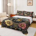 thumbnail image 1 of Feelyou Hippie Bee Child Twin Sheet Sets, Rustic Bohemian Flower Bedding, 3pcs, 1 of 7