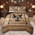 thumbnail image 1 of Feelyou Hippie Black Crow Twin Comforter Sets, Bohemian Life Tree Bedding Set, 2 Pieces, 1 of 8