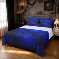 thumbnail image 1 of Feelyou Hippie Spooky Butterfly Bed Sheets, Vintage Gothic Halloween Full Size Sheets, Blue Black, 4pcs, 1 Flat Sheet, 1 Fitted Sheet and 2 Pillowcases, 1 of 5