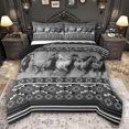 thumbnail image 1 of Feelyou Horse Animal Adult Twin Comforter Sets, Tribal Aztec Bedding Set, 2-Piece, 1 of 8