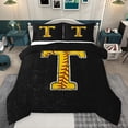 thumbnail image 1 of Feelyou Initial T Letter Full Size Comforter Sets for Kid, Cartoon Monogrammed Bedding Comforter Set, Baseball Sports Lover Reversible Bedding Sets, Breathable Home Decor, 3 Pieces, 1 of 8