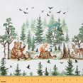 thumbnail image 1 of Feelyou Jungle Bear Deer Fabric by the Yard 5 Yards for Teen, Rustic Farmhouse Sewing Fabric, Wildlife Animal Home Decor Fabric by the Yard, Ultra Soft Home Decor, 1 of 6