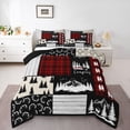 thumbnail image 1 of Feelyou Jungle Camping Explorer Twin Comforter Sets, Rustic Farmhouse Bedding Set, 2pcs, 1 of 8