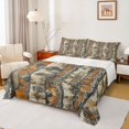 thumbnail image 1 of Feelyou Jungle Tree Plant Queen Sheet Sets, Countryside Branches Men Bed Set, 4-Piece, 1 of 7