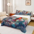 thumbnail image 1 of Feelyou Kawaii Boho Bird Twin Sheet Sets, Retro Blossoms Flower Twin Fitted Sheet, Teens Boys Girls Kids Flat Sheet, Microfiber Bedroom Decor, 3pcs, 1 of 7