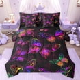 thumbnail image 1 of Feelyou Kawaii Butterfly Kids Twin Bedding Sets 7-Piece, Bohemian Mandala Bedding Comforter Set, Dreamy Cartoon Animal Reversible Sheet Sets, Breathable Home Decor, 1 of 8