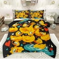 thumbnail image 1 of Feelyou Kawaii Cartoon Duck Bedding Comforter Set, Cute Summer Animal Twin Comforter Sets, Teens Kids Boys Girls Reversible Bedding Set, Lightweight Room Decor, 2-Piece, 1 of 8