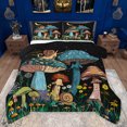 thumbnail image 1 of Feelyou Kawaii Jungle Mushroom Bedding Comforter Set for Teens, Cartoon Snail Twin Comforter Sets, Rustic Farmhouse Reversible Bedding Set, Luxury Bedroom Decor, 2-Piece, 1 of 8