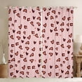 thumbnail image 1 of Feelyou Kawaii Love Heart Black Out Curtains, Fashion Graffiti Cartoon Curtains Pack of 2 (42x63 Each), Teens Kids Boys Girls Bedroom Curtains, Living Room Curtains Decor, 1 of 6