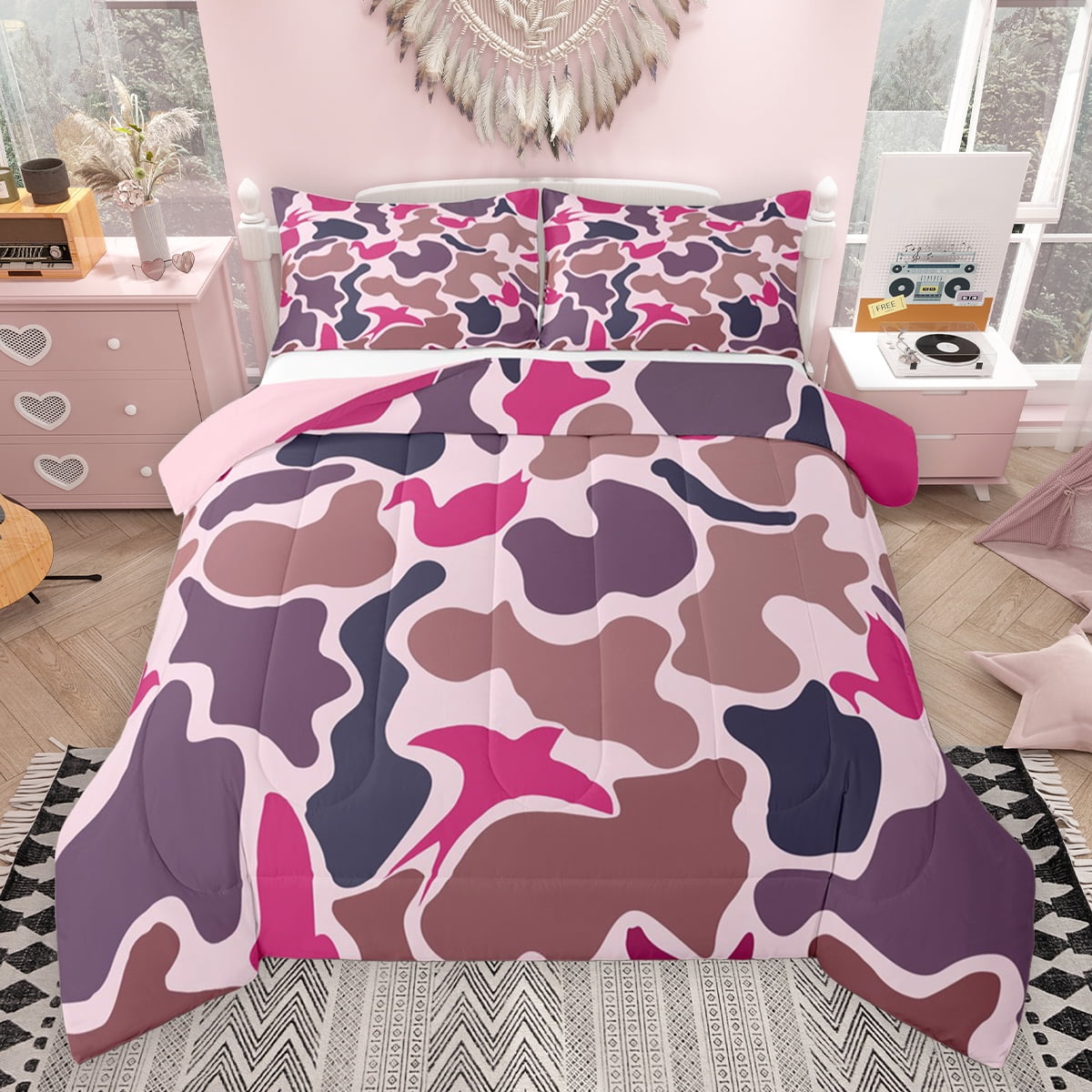 Great Description About Pink Camo Bedroom Set