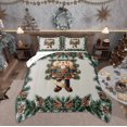 thumbnail image 1 of Feelyou Kawaii Retro Nutcracker Bedding Comforter Set, Christmas Plant Twin Comforter Sets, Kids Teen Child Reversible Bedding Set, Microfiber Bedroom Decor, 2-Piece, 1 of 8