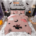 thumbnail image 1 of Feelyou 2-Piece Kawaii Unicorn Ghost Twin Comforter Set, Dinosaur Halloween Bedding, 1 of 8