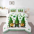 thumbnail image 1 of Feelyou Kid Green Gnome Twin Comforter Sets, Seasonal Spring Holiday Bedding Set, 2pcs, 1 of 8