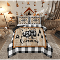 thumbnail image 1 of Feelyou Kids Adventure Truck Queen Comforter Set, Rustic Farmhouse Bedding Sets, Happy Camping Theme Reversible Bedding Comforter Set, Breathable Home Decor, 3pcs, 1 of 8