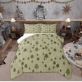 thumbnail image 1 of Feelyou Kids Christmas Full Size Comforter Sets, Cartoon Xmas Tree Bedding Comforter Set, Glitter Stars Print Reversible Bedding Sets, Lightweight Room Decor,3-Piece, 1 of 8