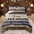 thumbnail image 1 of Feelyou Lake House Teens Bedding Comforter Set, Jungle Adventure Twin Comforter Sets, Rustic Hunting and Fishing Reversible Bedding Set, Super Cozy Room Decor, 2-Piece, 1 of 8
