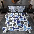 thumbnail image 1 of Feelyou Leopard Twin Bedding Sets 7-Piece, Polkadots Camo Camouflage Bedding Comforter Set, 1 of 8