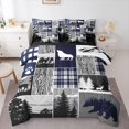 thumbnail image 1 of Feelyou Lodge Cabin Twin Bedding Sets 7pcs, Adventure Bedding Comforter Set, 1 of 7
