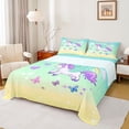 thumbnail image 1 of Feelyou Magical Unicorn Angel Full Size Sheets, Dreamy Butterfly Animal Bed Sheets, Teens Kids Boys Girls Sheet Sets, Lightweight Room Decor, 4-Piece, 1 of 7