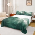 thumbnail image 1 of Feelyou Men Rustic Landscape Bed Sheets, Green Tree Plant King Sheets, 4-Piece, 1 of 7