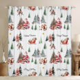thumbnail image 1 of Feelyou Merry Christmas Child Blackout Curtains Set of 2 (52x84 Each), Magic Santa Claus Window Curtains, Cartoon Fairy Tale Curtains and Drapes, Blackout Curtains Home Decor, 1 of 6