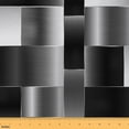 thumbnail image 1 of Feelyou Modern Abstract Fabric by the Yard 1 Yard, Black Grey Room Decor Fabric by the Yard, Rectangle Geometric Fabric for Sewing, Ultra Soft Home Decor, 1 of 6