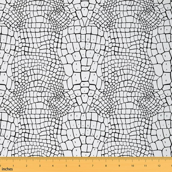 Feelyou Modern Minimalst Fabric by the Yard 2 Yards, Stripes Ombre Room Decor Fabric by the Yard, Abstract Geometric Fabric for Sewing, Ultra Soft Home Decor