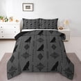 thumbnail image 1 of Feelyou Mystic Aztec Damask Twin Comforter Sets, Rustic Tribal Wolf Bedding Set, 2 Pieces, 1 of 8