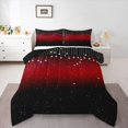 thumbnail image 1 of Feelyou Mystic Glitter Stars Bedding Comforter Set, Dreamy Starry Sky Twin Comforter Sets, Teens Kids Child Reversible Bedding Set, Super Cozy Room Decor, 2-Piece, 1 of 8