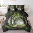 thumbnail image 1 of Feelyou Mystic Jungle Tree Bedding Comforter Set 7-Piece for Kid, Rustic Farmhouse King Bedding Sets, Dreamy Fairy Tale Reversible Bed Sheets, Luxury Bedroom Decor, 1 of 7