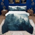 thumbnail image 1 of Feelyou Nature Scenery Teen Full Size Comforter Sets, Jungle Pine Tree Bedding Sets, 3pcs, 1 of 8
