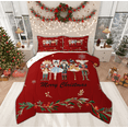 thumbnail image 1 of Feelyou Nutcracker Royal Guarder Bedding Comforter Set, Merry Christmas Twin Comforter Sets, Teen Kid Child Reversible Bedding Set, Ultra Soft Home Decor, 2-Piece, 1 of 8