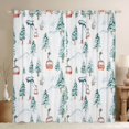 thumbnail image 1 of Feelyou Outdoor Skiing Curtains Pack of 2 (42x84 Each), Winter Tree Curtains Blackout, 1 of 6