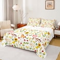 thumbnail image 1 of Feelyou Pig Horse Animal Queen Sheet Sets, Farm Sunflower Kids Bed Set, 4 Pieces, 1 of 7