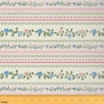 thumbnail image 1 of Feelyou Retro French Flower Fabric by the Yard 2 Yards for Girls, Yellow Pink Floral Home Decor Fabric by the Yard, Western Countryside Sewing Fabric, Microfiber Bedroom Decor, 1 of 6