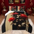 thumbnail image 1 of Feelyou Romantic Rose Women Bedding Comforter Set, Couple Anniversary Twin Comforter Sets, Modern Fashion Abstract Reversible Bedding Set, Microfiber Bedroom Decor, 2pcs, 1 of 8
