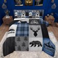 thumbnail image 1 of Feelyou Rustic Bear Print Bedding Comforter Set, Farmhouse Woodland Wildlife Twin Comforter Sets, Countryside Tree Reversible Bedding Set, Luxury Bedroom Decor, 2pcs, 1 of 9