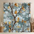 thumbnail image 1 of Feelyou Rustic Branches Blackout Curtains Set of 2 (52x84 Each), Camo Window Curtains, 1 of 6