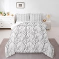 thumbnail image 1 of Feelyou Rustic Branches Kids Full Size Comforter Sets, Cartoon Plant Botanical Bedding Comforter Set, Simple Fashion Abstract Reversible Bedding Sets, Luxury Bedroom Decor, 3 Pieces, 1 of 8
