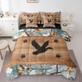 thumbnail image 1 of Feelyou Rustic Duck Bedding Comforter Set 7 Pieces, Branches Queen Bedding Sets, 1 of 7