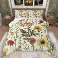 thumbnail image 1 of Feelyou Rustic Groovy Flower Twin Comforter Sets, Chinese Bedding Set, 2-Piece, 1 of 8