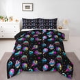 thumbnail image 1 of Feelyou Splatter Football Shoes Twin Comforter Sets, Est Sport Sleep Bedding Set, 2 Pieces, 1 of 8