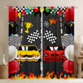 thumbnail image 1 of Feelyou Sport Car Teens Curtains Pack of 2 (42x84 Each), Extreme Automobile Lover Curtains Blackout, Cartoon Theme Bedroom Curtains, Window Curtains Decor, 1 of 6