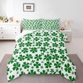 thumbnail image 1 of Feelyou St. Patrick's Day Twin Comforter Sets, Luck Shamrock Kid Bedding Set, 2 Pieces, 1 of 8