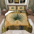thumbnail image 1 of Feelyou Summer Leaf Plant Full Size Comforter Sets, Jungle Botanical Bedding Comforter Set, Rustic Farmhouse Plant Reversible Bedding Sets, Breathable Home Decor, 3-Piece, 1 of 8