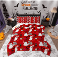 thumbnail image 1 of Feelyou Teen Trick or Treat Bedding Comforter Set, Halloween Spider Web Twin Comforter Sets, Horror Ghost Pumpkin Reversible Bedding Set, Luxury Bedroom Decor, 2pcs, 1 of 8